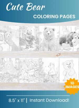 Bear Coloring Pages