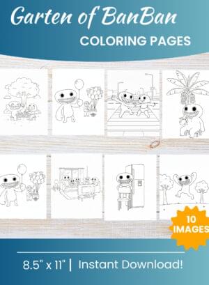 Garten of Banban Coloring Pages
