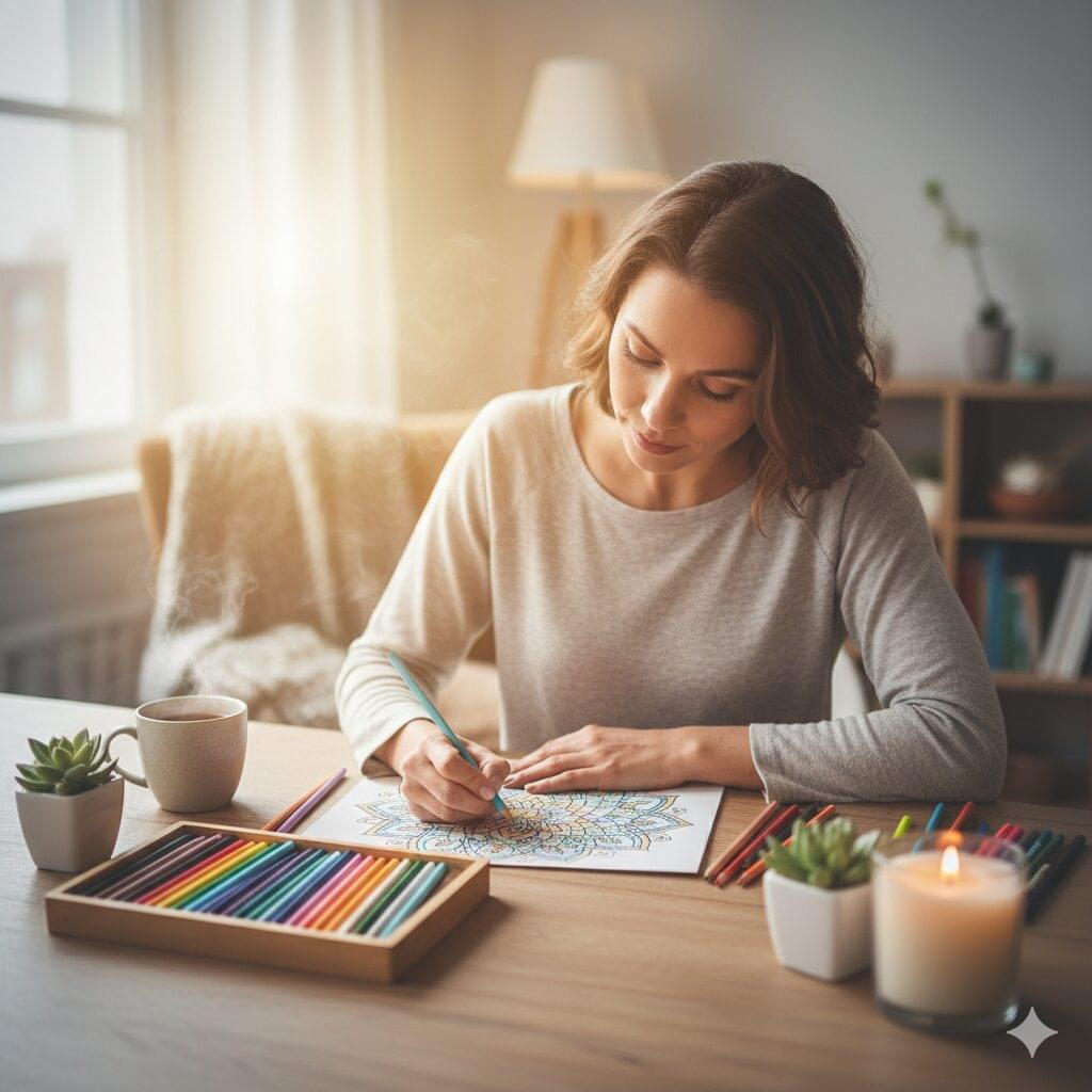 Free Adult Coloring Pages for Stress Relief